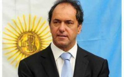 Intendentes de la Sexta Secci�n apoyan la candidatura de Scioli 2015