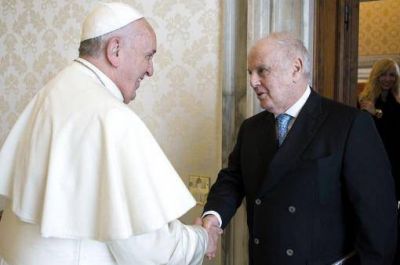 Francisco abord� la crisis entre israel�es y palestinos con Barenboim y Gonz�lez