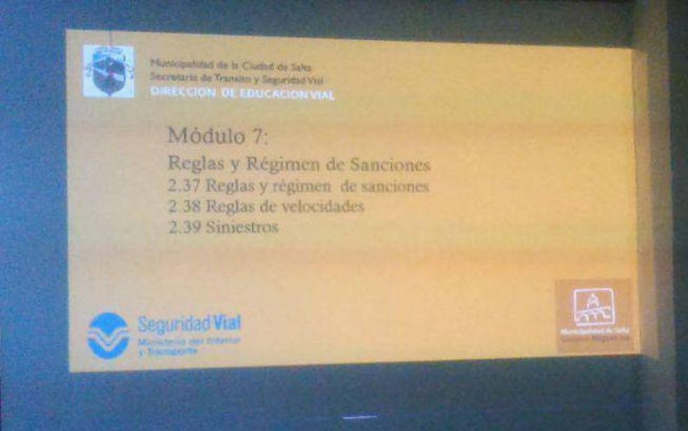 Presentaron la nueva modalidad de cursos on line para acceder a licencias de conducir