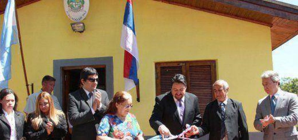 Closs inaugur� el primer juzgado de Paz en Colonia Polana