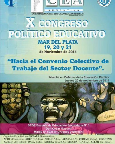 X Congreso Pol�tico Educativo de la CEA