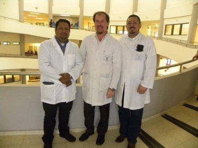 M�dicos de Nicaragua visitaron la Unidad de C�rvix del Hospital Escuela