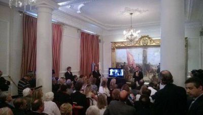Macri encabez� un acto en homenaje a Olivera