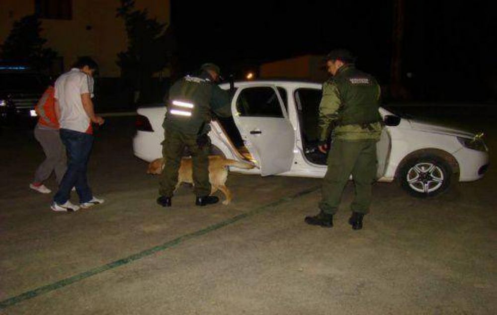 Gendarmer�a secuestr� estupefacientes en 28 de Noviembre