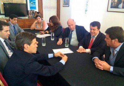 Catani resalt� la �sensibilidad social� del titular del Senado al abordar la creaci�n de nuevos juzgados laborales