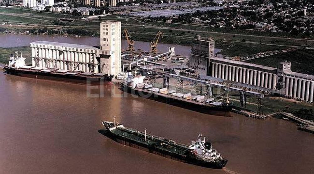 Trabajadores tomaron el puerto de Rosario