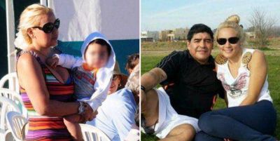 La furia de Ojeda: desde que Maradona volvi� con Roc�o, ya no se ocupa de su hijo