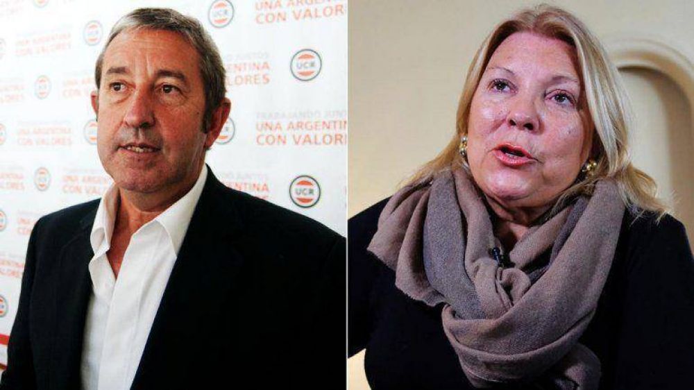 Tras su alejamiento del Frente UNEN, Carri� tuvo un fuerte cruce con Cobos en Diputados