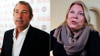 Tras su alejamiento del Frente UNEN, Carri� tuvo un fuerte cruce con Cobos en Diputados