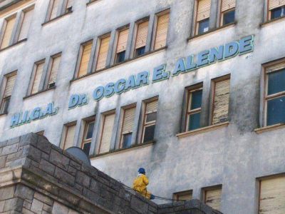 Realizan obras de reparaci�n y embellecimiento del Hospital Interzonal �Dr. Oscar Alende�