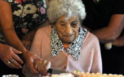 Ca�uelas: Muri� a los 110 a�os la mujer m�s longeva de la ciudad