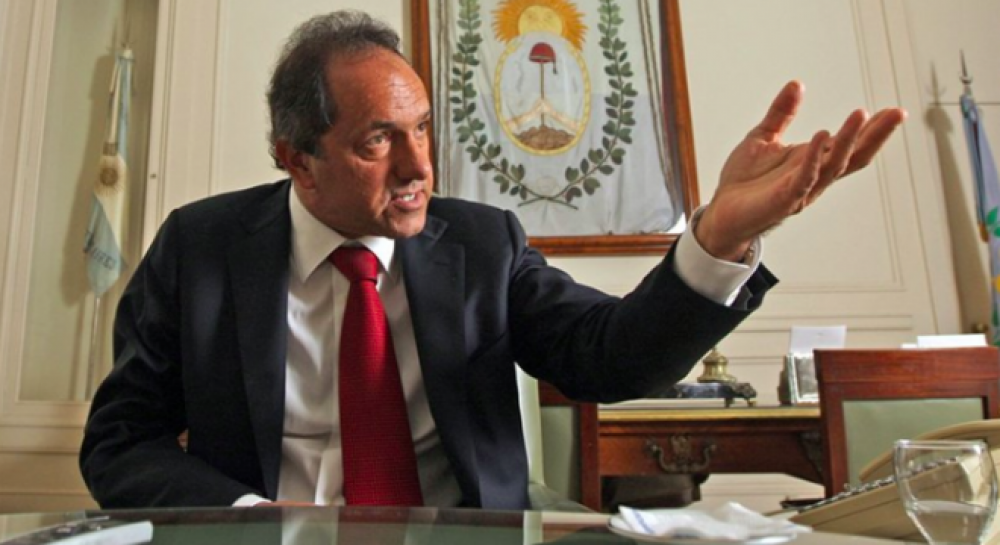La estrategia de Scioli para ganar en primera vuelta