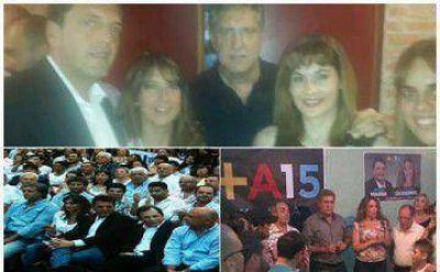 Pallares en Brown con Massa y Giustozzi	