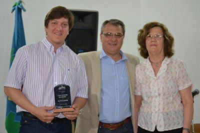 El Concejo Deliberante destac� al Ingeniero Franco Bolletta 
