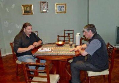 Garz�n se reuni� con Monse�or D�Annibale