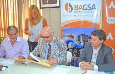 BAGSA licit� obra y Del Carril tendr� gas natural