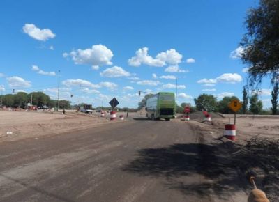 Habilitaron un desv�o en las rutas nacionales 146 y ex 147