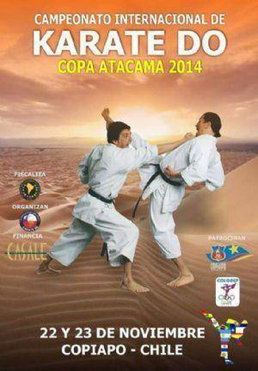Karatecas catamarqueos en la Copa Atacama