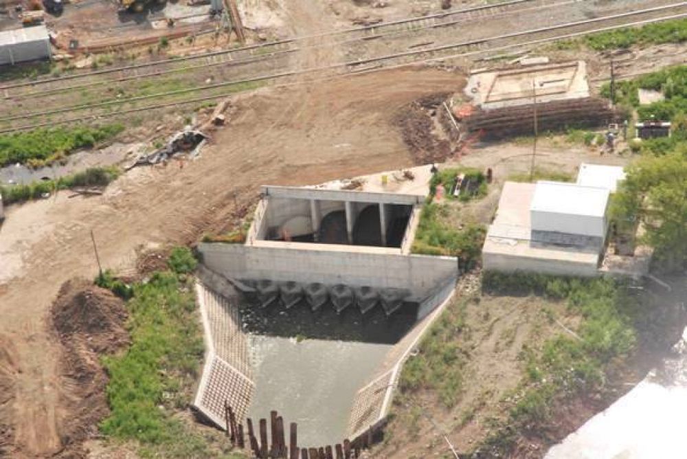 Avanzan las obras del Aliviador Pav�n en Boulogne 