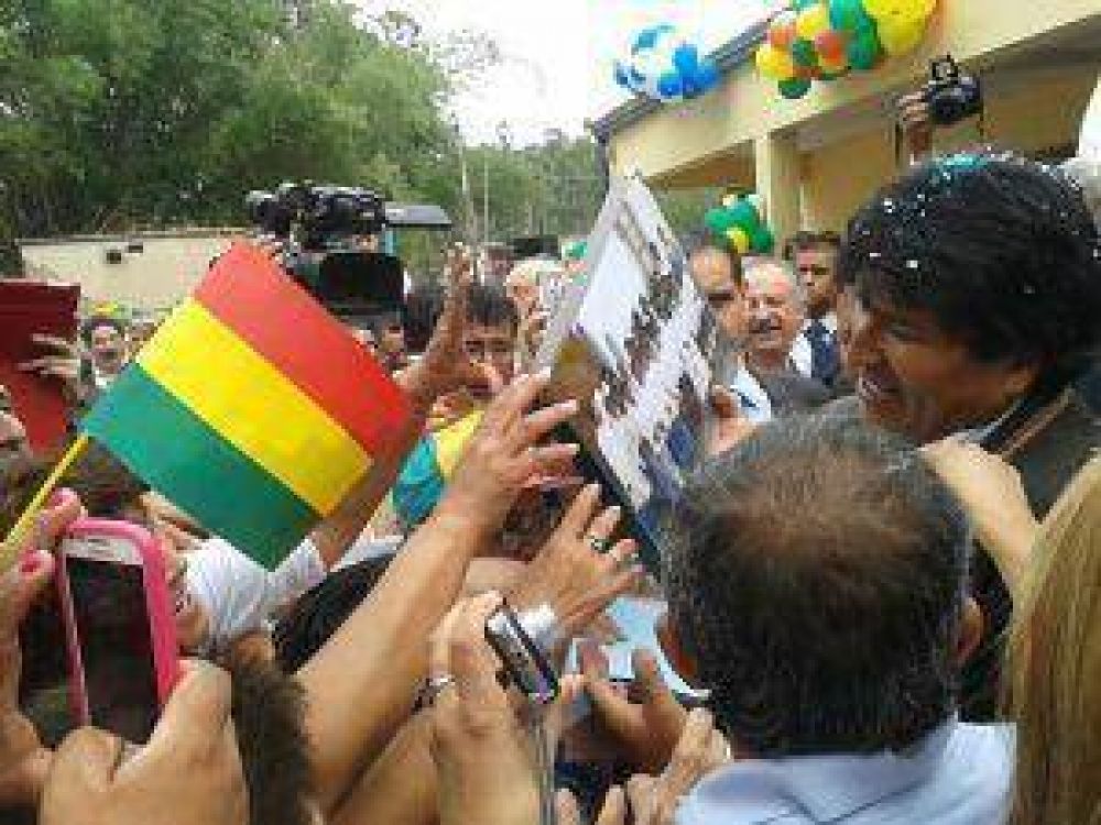 Evo Morales: La visita a Salta 