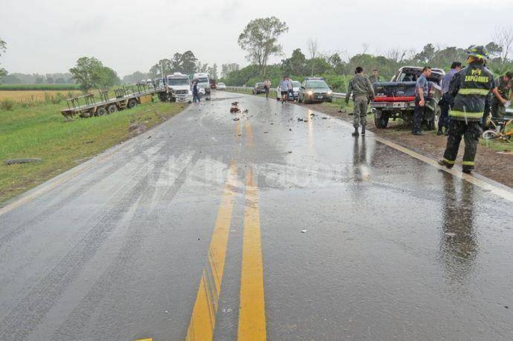 Choque fatal en la Ruta Nacional N� 34