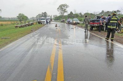 Choque fatal en la Ruta Nacional N� 34