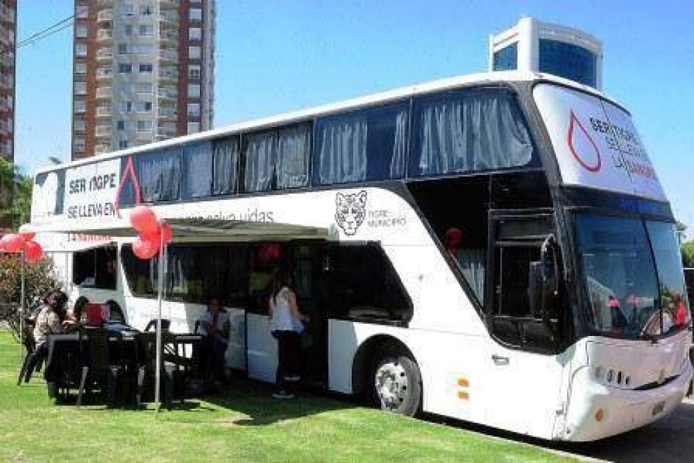 El m�vil de donaci�n de sangre estar� en la Estaci�n Fluvial de Tigre 