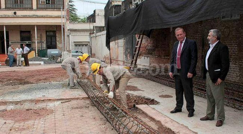 Avanza la construcci�n del edificio propio del Instituto N� 12 