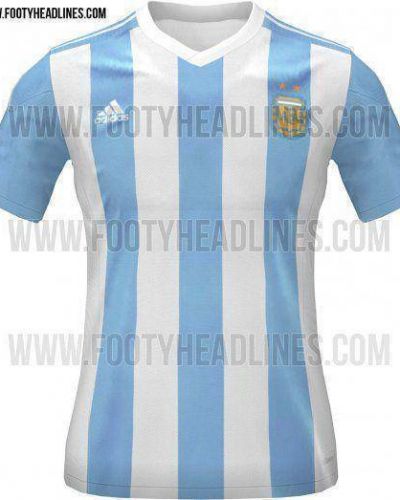 Se filtr� la nueva camiseta que lucir� la Selecci�n en la pr�xima Copa Am�rica