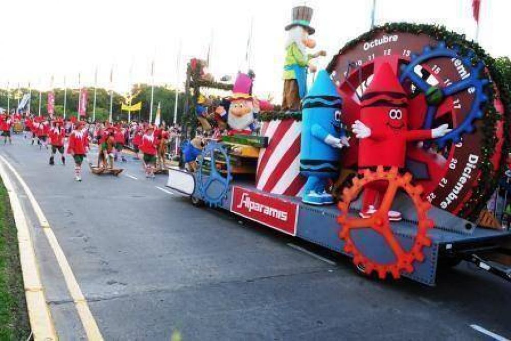 Tigre empez� a palpitar las fiestas con el Desfile M�gico Alparamis 