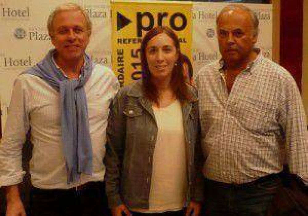 Mart�n Vivanco particip� en una reuni�n seccional del PRO, invitado por sus m�ximas autoridades.
