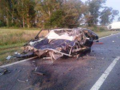 Un hombre y su hija de 5 a�os fallecieron ayer en accidente sobre ruta 5