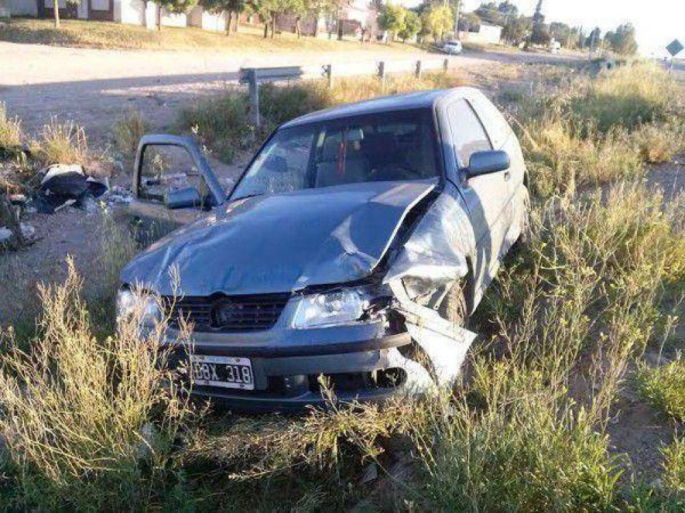 Espectacular accidente en Indiada al 1400