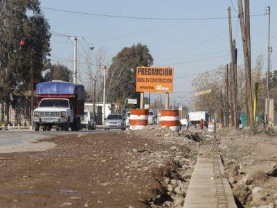 Iniciaron mejoras en la vieja ruta 50 para beneficiar a Rodeo del Medio