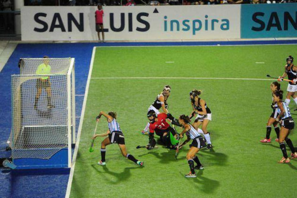 Las Leonas mostraron su jerarqu�a ante una multitud de sanluise�os