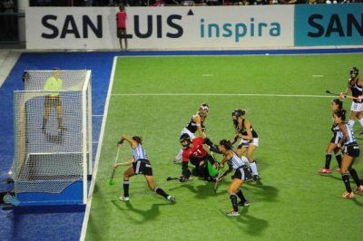 Las Leonas mostraron su jerarqu�a ante una multitud de sanluise�os