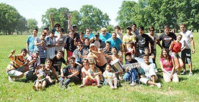 Ayer a la tarde, con la organizaci�n de la batucada