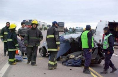 Vuelco y muerte en Las Grutas