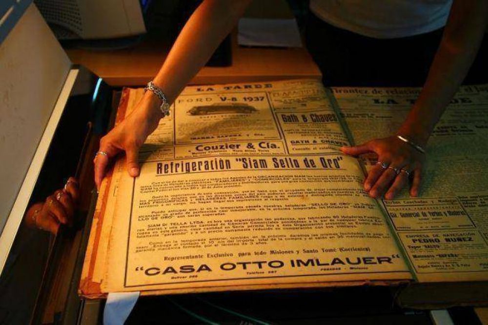 Se digitalizar�n otras 7000 p�ginas del primer diario de Misiones