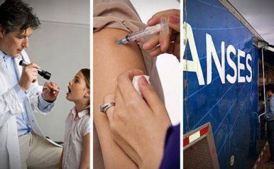 Operativos de Salud, vacunacin y Anses
