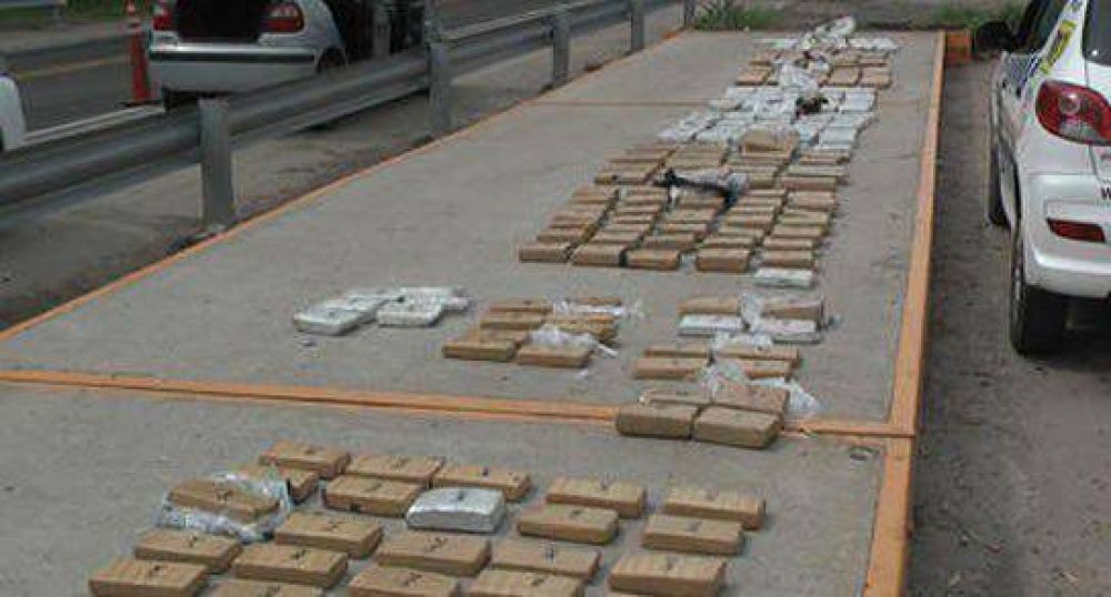 Secuestraron m�s de 100 kilos de marihuana