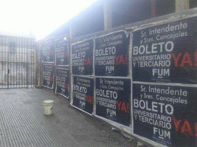 Contin�a el pedido por el Boleto Estudiantil
