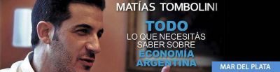 El economista Mat�as Tombolini se presenta en Mar del Plata