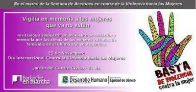 Realizar�n una vigilia por las v�ctimas de femicidio