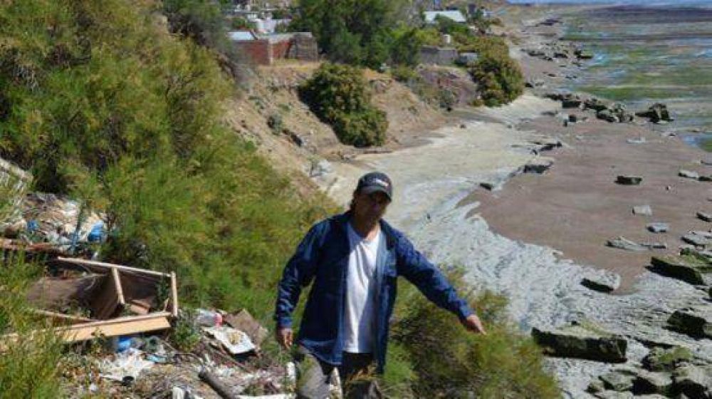Peligro de derrumbe en viviendas de Caleta Olivia