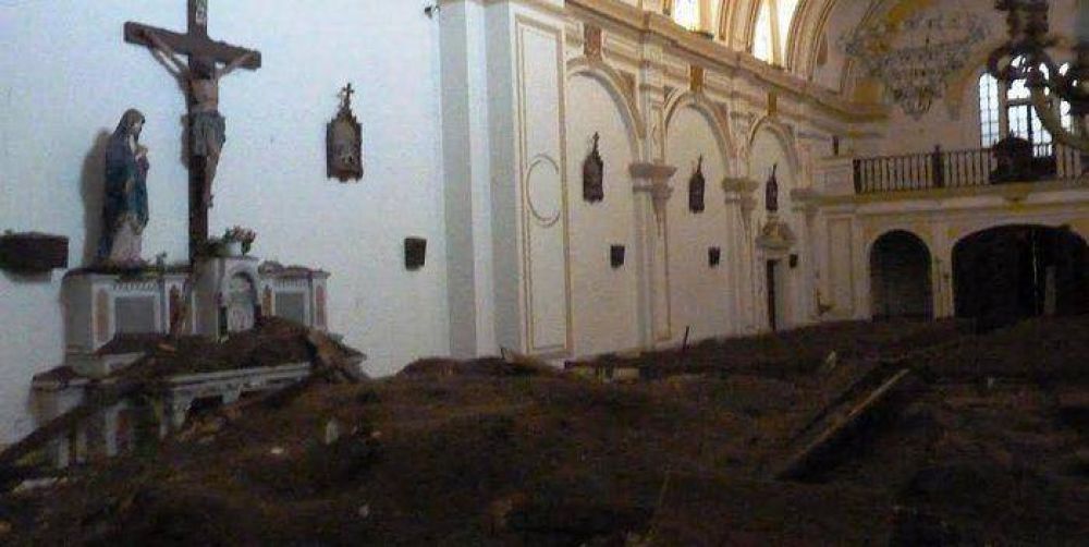 Autoridades municipales recorrieron la Parroquia del Sagrado Coraz�n de Jes�s de Chillar