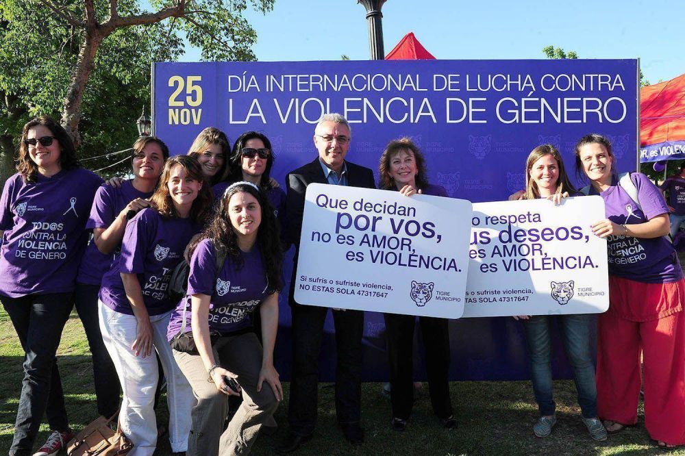 D�a Internacional de la Lucha contra la Violencia de G�nero en Tigre