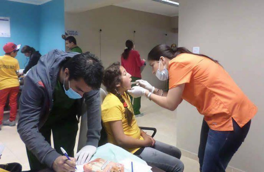 M�s de 600 chicos fueron asistidos por la Direcci�n de Odontolog�a en el Centro de Formaci�n e Integraci�n