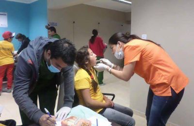 M�s de 600 chicos fueron asistidos por la Direcci�n de Odontolog�a en el Centro de Formaci�n e Integraci�n