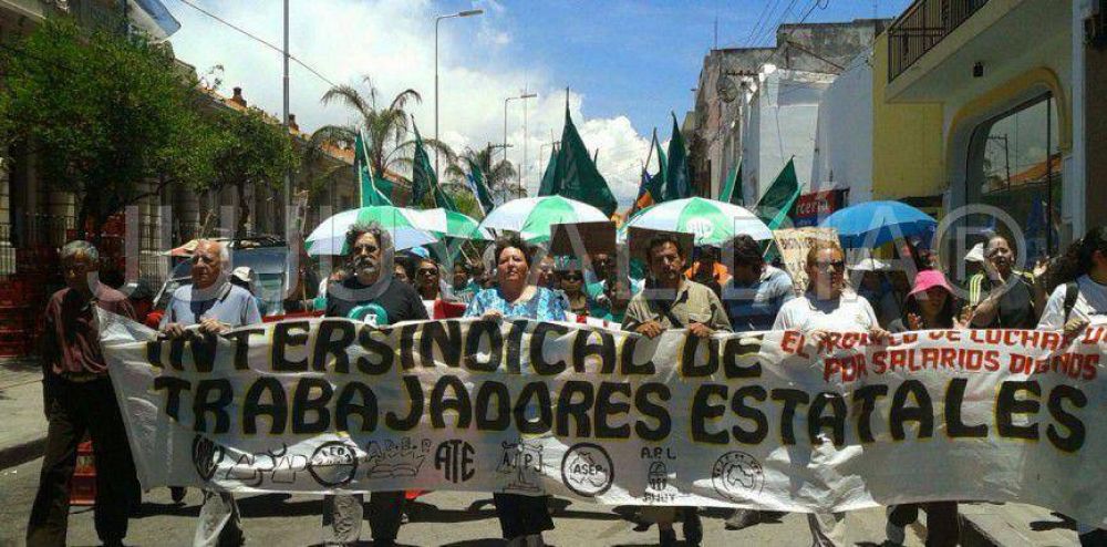 Crisis institucional en Jujuy: nuevo paro de la Intersindical ante la falta de respuestas del gobierno de Fellner